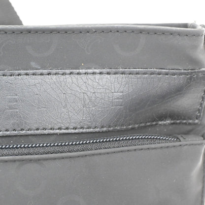 Celine Macadam waist Nylon, Black, Canvas, Backpack
