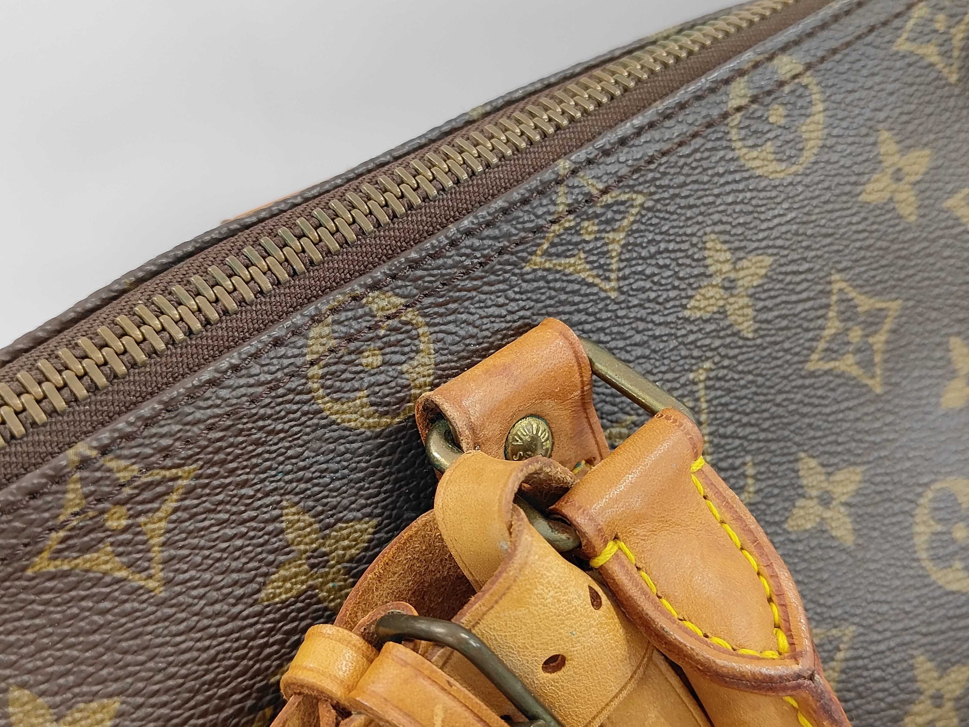 Louis Vuitton Keepall Monogram Canvas, Brown, Canvas, Travel Bag