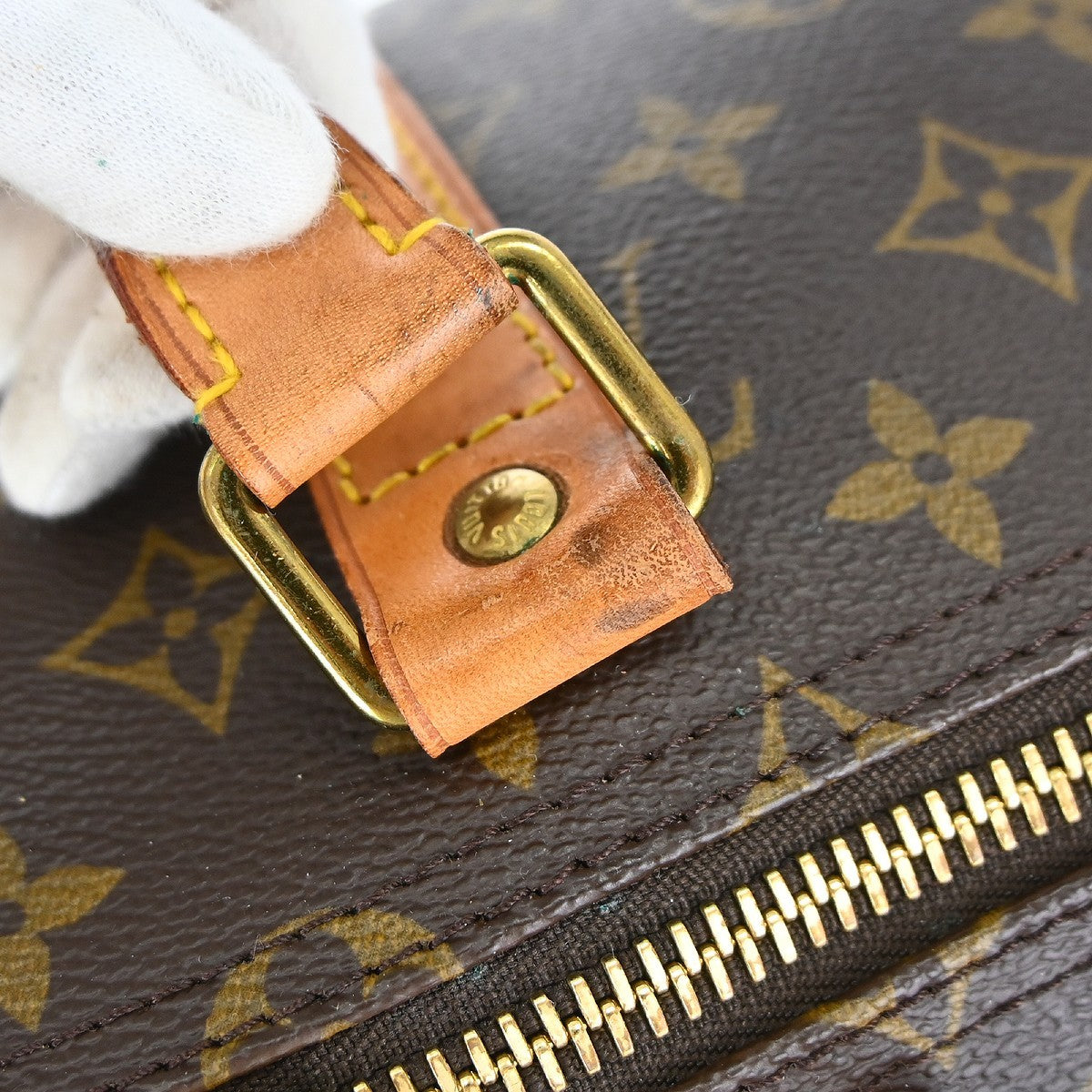 Louis Vuitton Keepall Monogram Canvas, Brown, Canvas, Travel Bag