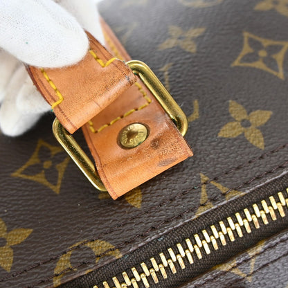 Louis Vuitton Keepall Monogram Canvas, Brown, Canvas, Travel Bag