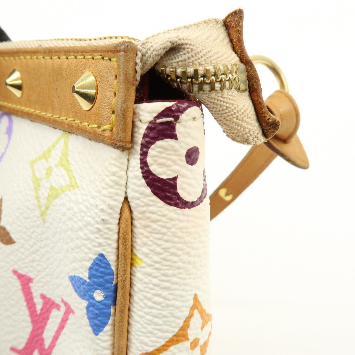 Louis Vuitton Pochette Accessoires Monogram Multicolor, Multicolour, Canvas, Clutch