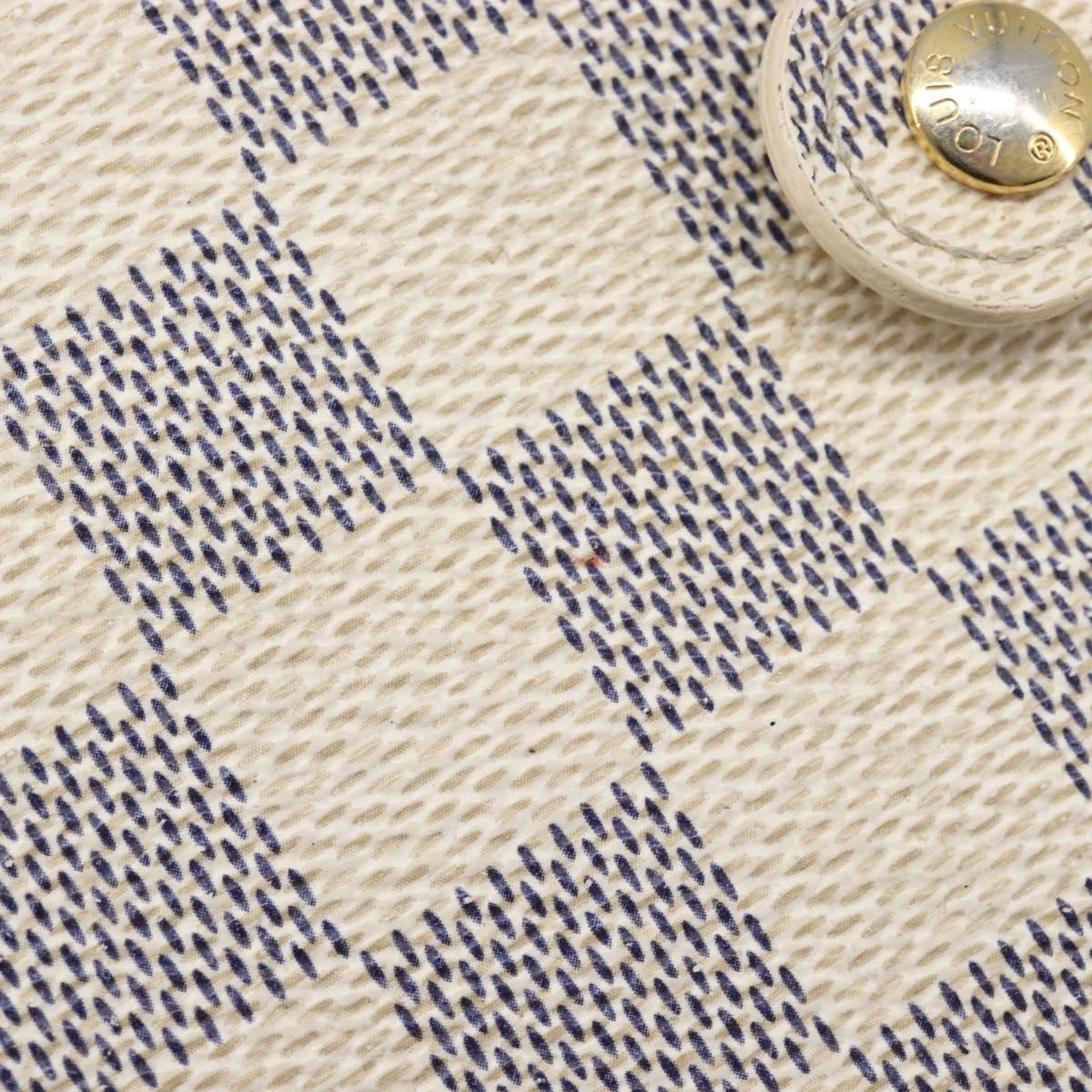 Louis Vuitton Ring Agenda Cover Damier, Beige, Canvas, Briefcase