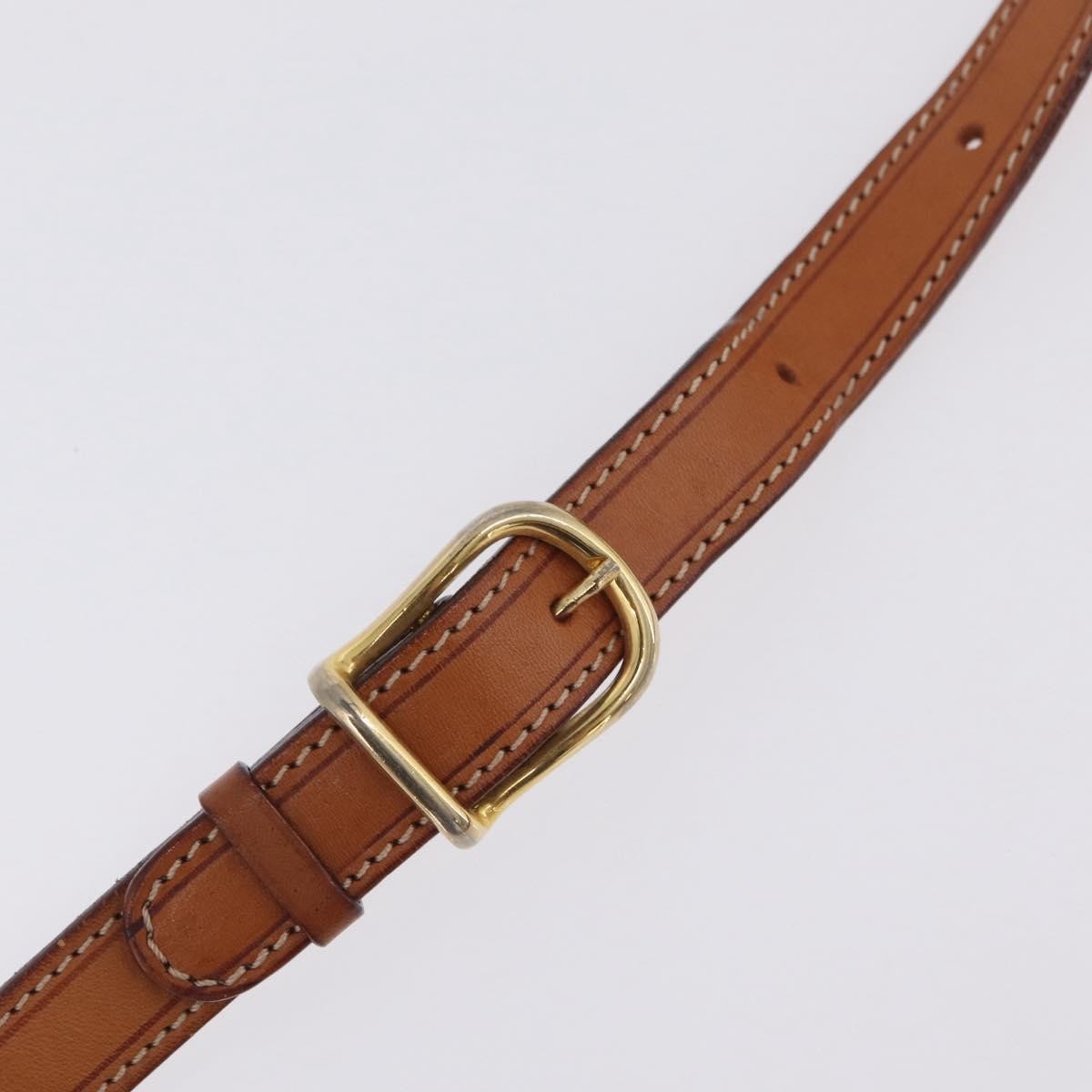 Celine Macadam Shoulder Canvas, Brown, Canvas, Crossbody Bag
