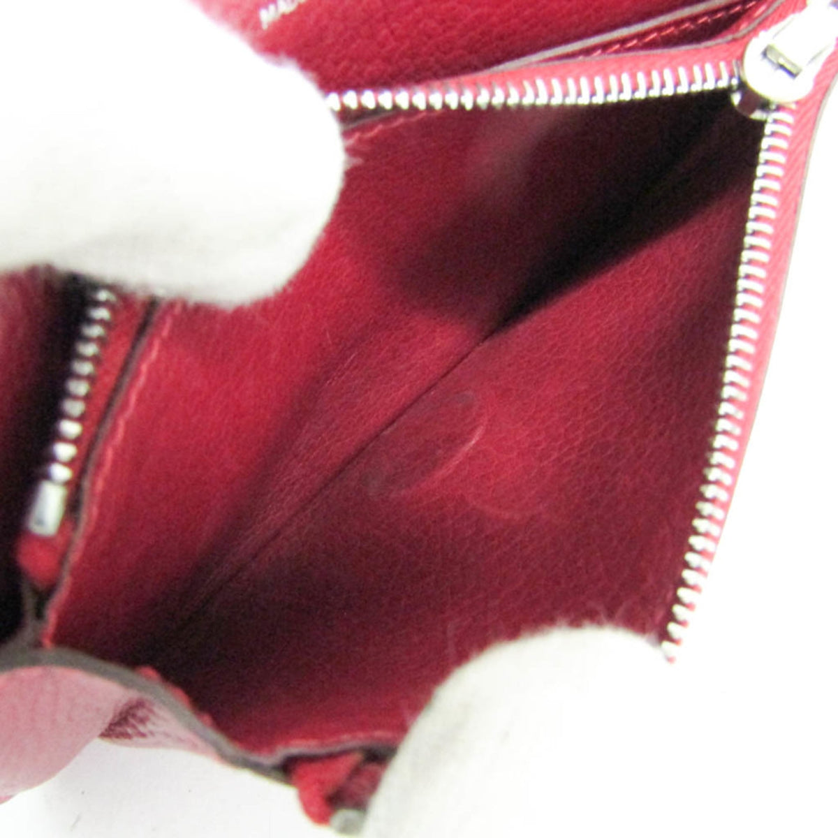 Hermes Dogon Compact Leather, Red, Leather, Wallet