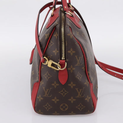 Louis Vuitton Retiro Monogram Canvas, Brown, Canvas, Handbag