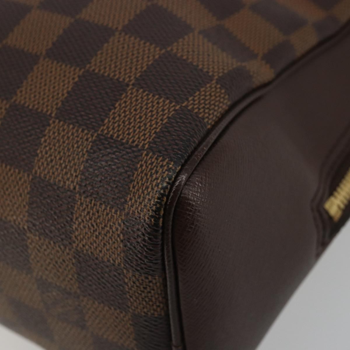 Louis Vuitton Triana Damier, Brown, Canvas, Handbag