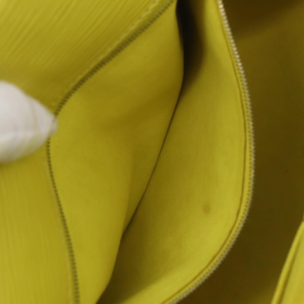 Louis Vuitton Marly Epi Leather, Yellow, Leather, Handbag