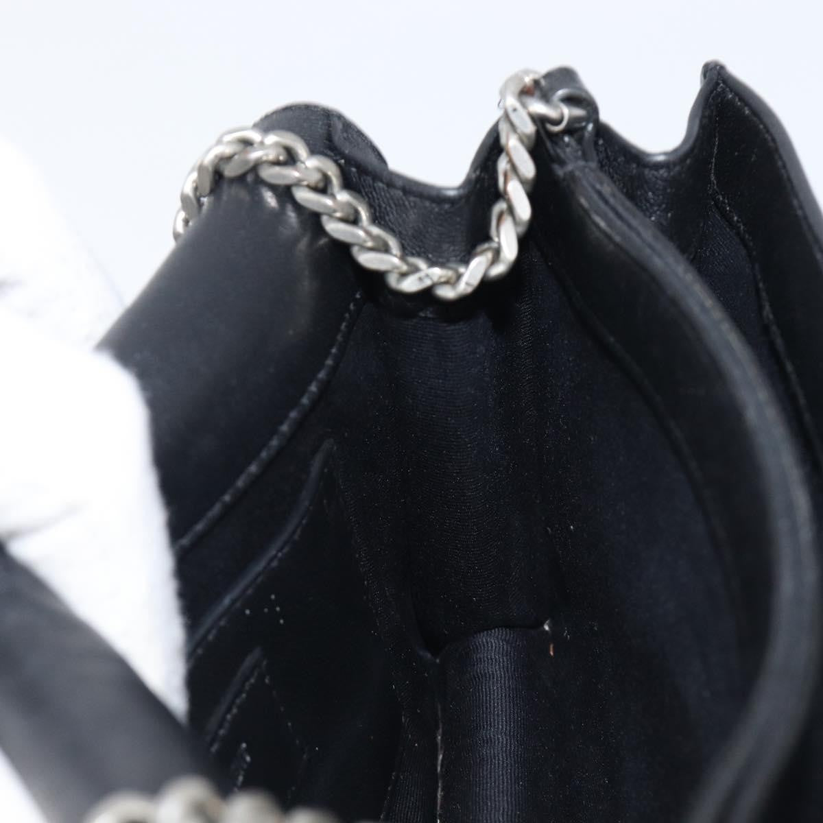 Saint Laurent West Hollywood Leather, Black, Leather, Shoulder Bag