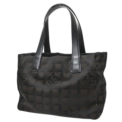 Chanel Travel Line Nylon, Brown, Nylon, Tote Bag