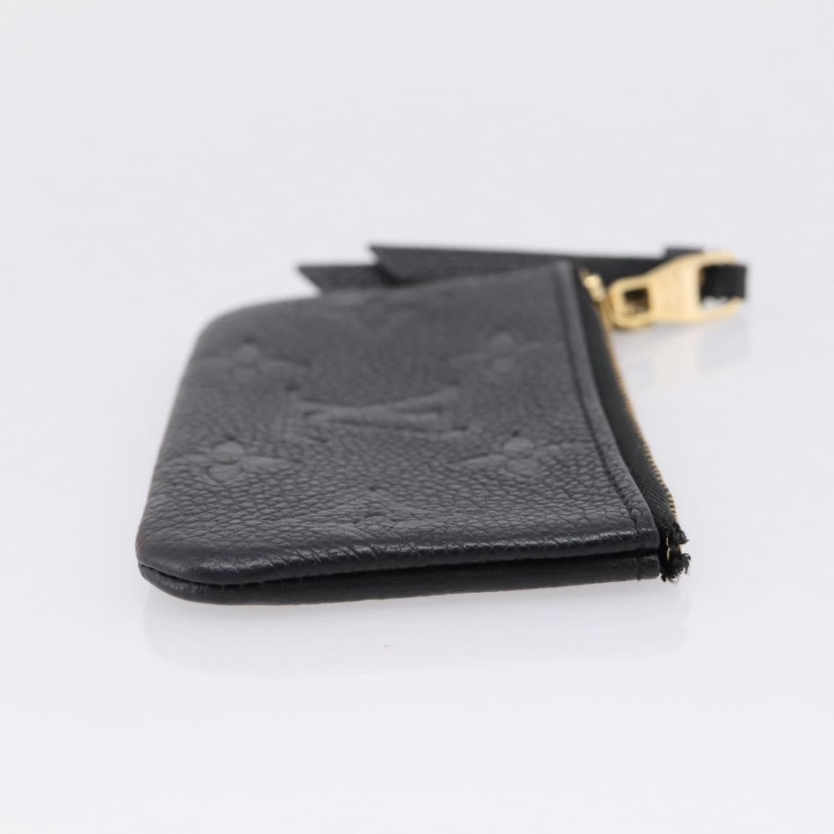 Louis Vuitton Key Monogram Empreinte Leather, Black, Leather, Clutch