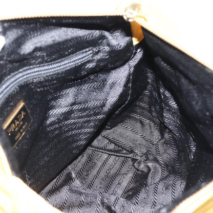 Prada Re-Edition 1995 Chain Quilted Re-Nylon, Yellow, Nylon, Tote Bag