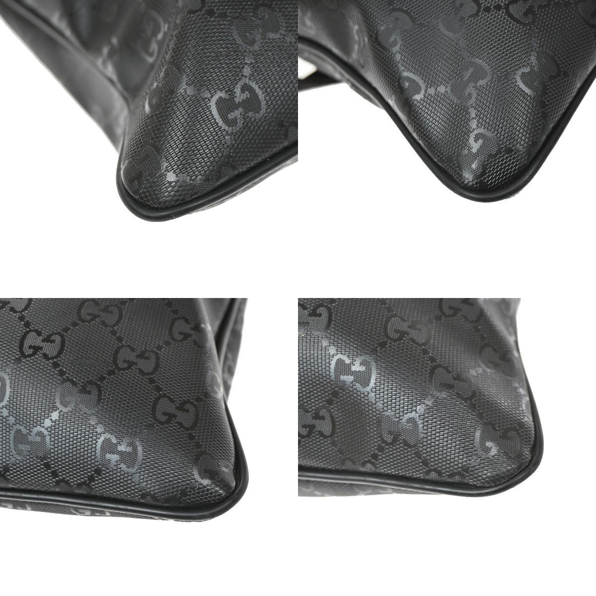 Gucci Crossbody GG Imprime, Black, Canvas, Crossbody Bag