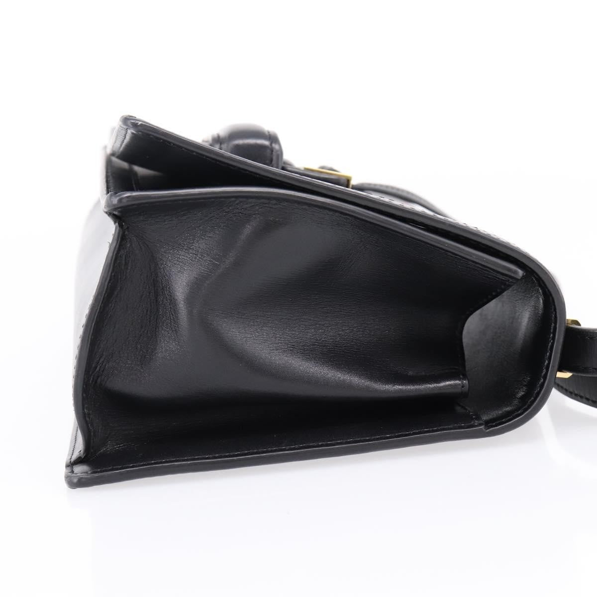 Loewe Barcelona Printed Leather, Black, Leather, Shoulder Bag