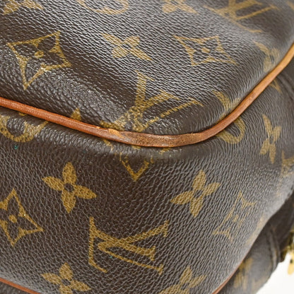 Louis Vuitton Reporter Monogram Canvas, Brown, Canvas, Shoulder Bag