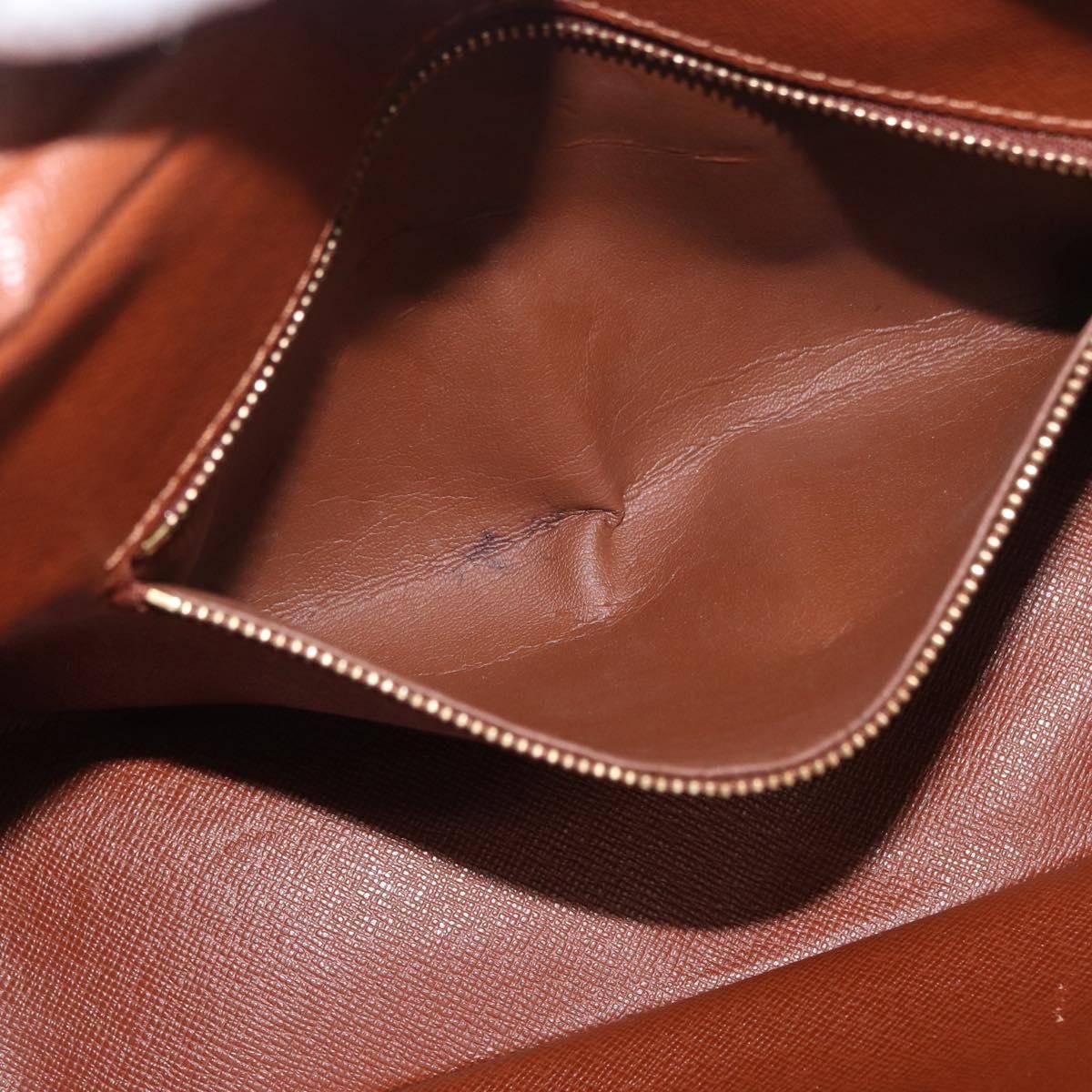 Louis Vuitton Boulogne Monogram Canvas, Brown, Canvas, Handbag