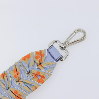 Fendi Bow Mini Strap You Short Shoulder Strap Leather with Ribbon Whipstitch, Blue, Leather, Straps
