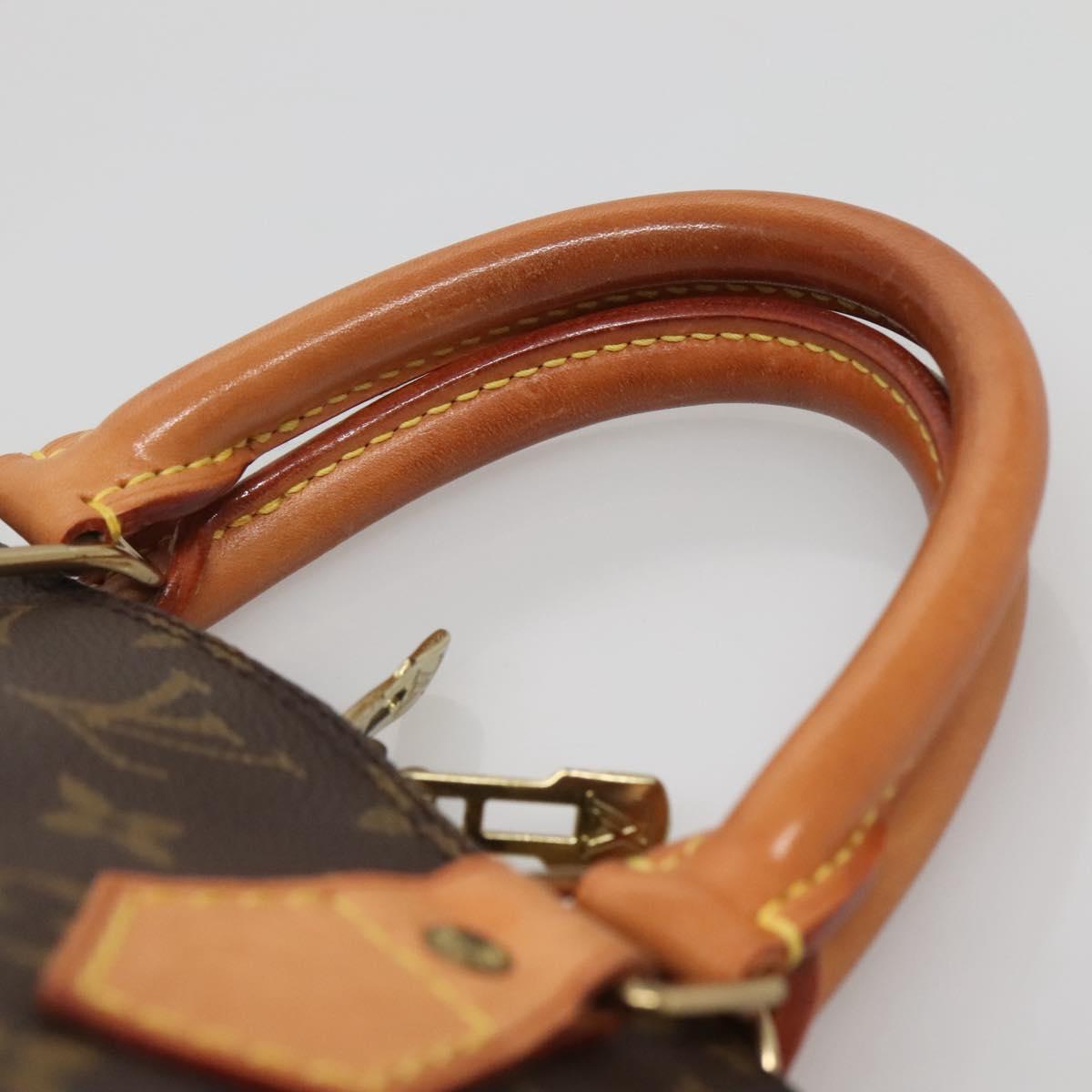 Louis Vuitton Alma Handbag Monogram Canvas, BROWN, CANVAS, Handbag