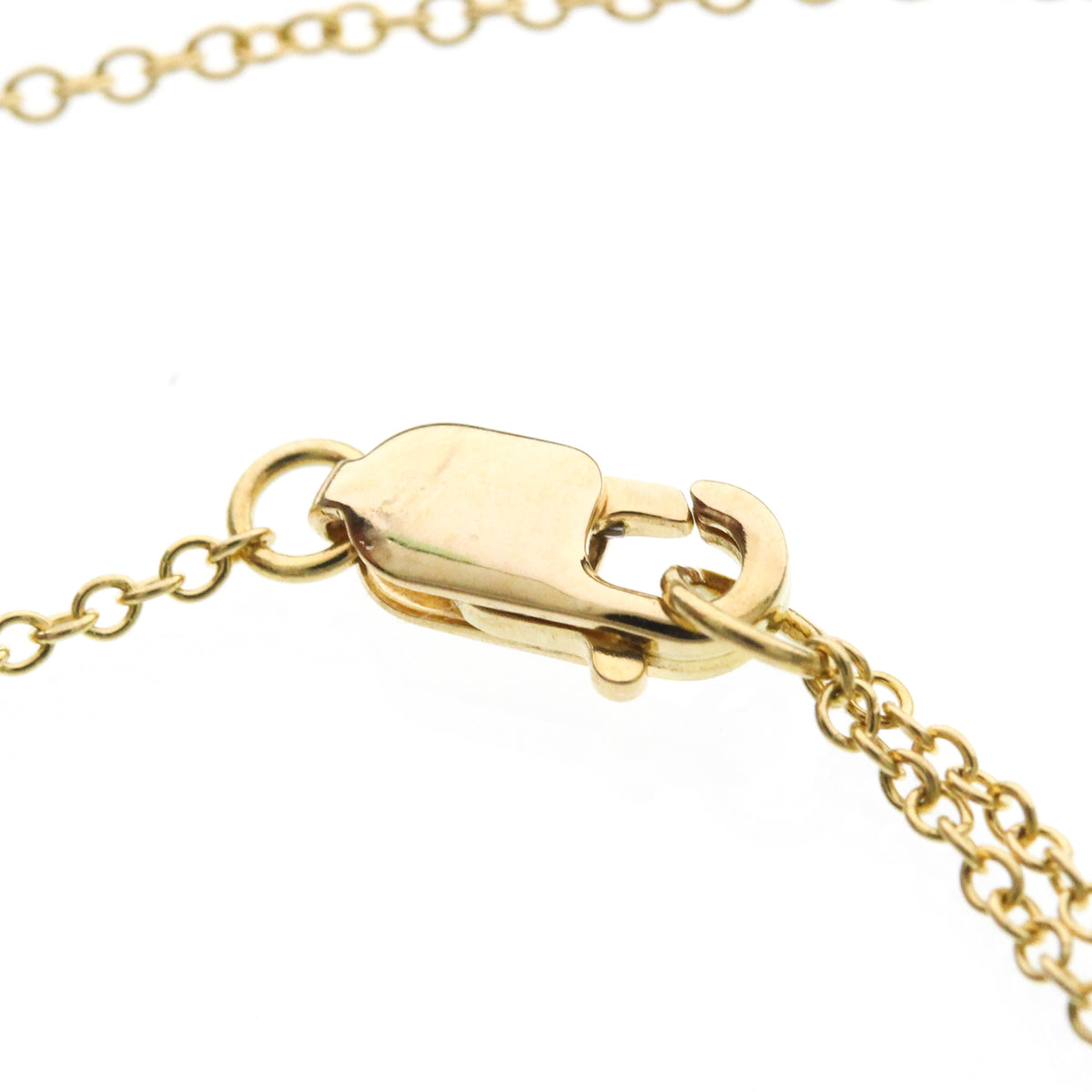 Tiffany & Co. Atlas X Closed Interlocking Pendant 18K Yellow Gold, Gold, Yellow Gold, Necklace