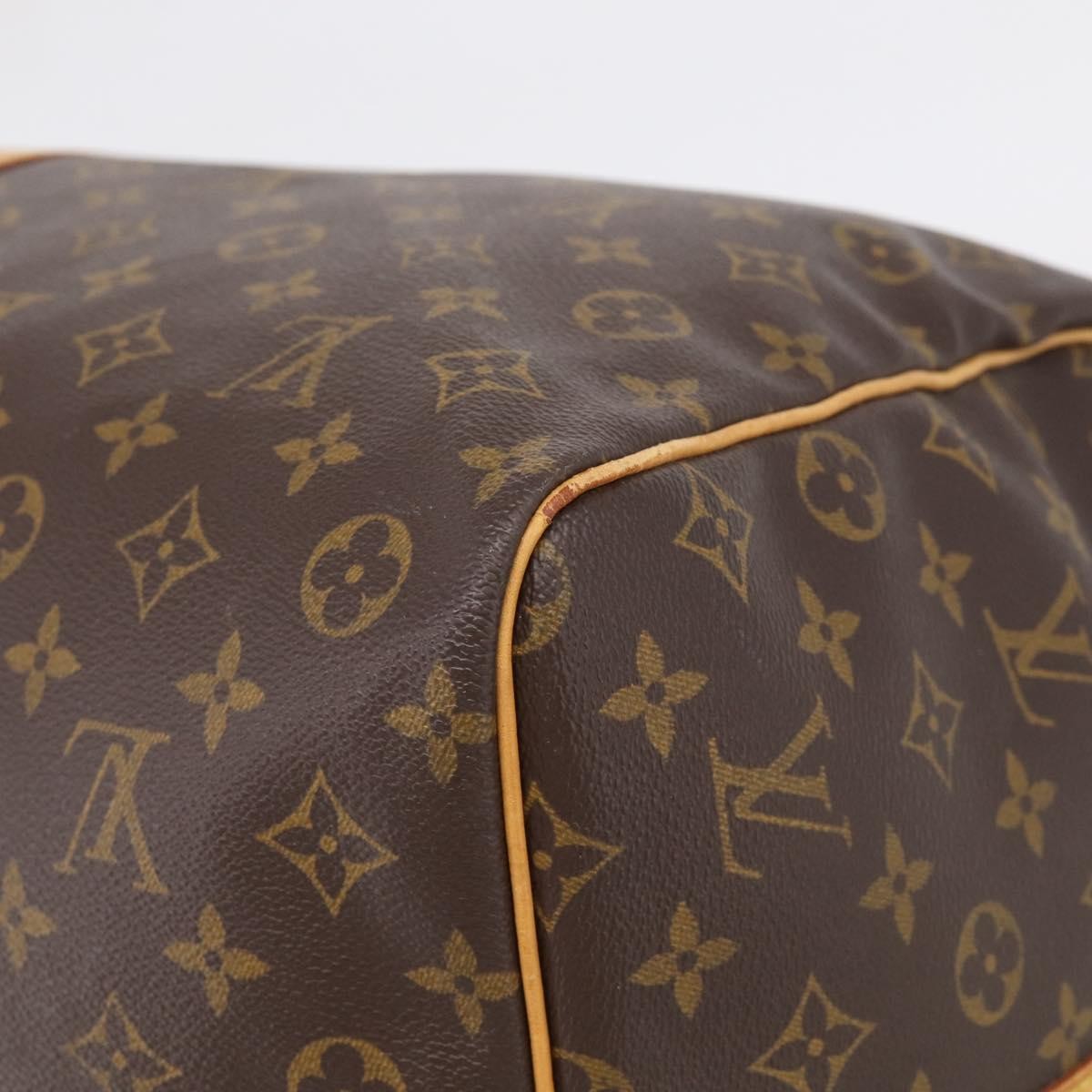 Louis Vuitton Keepall Bandouliere Monogram Canvas, Brown, Canvas, Travel Bag