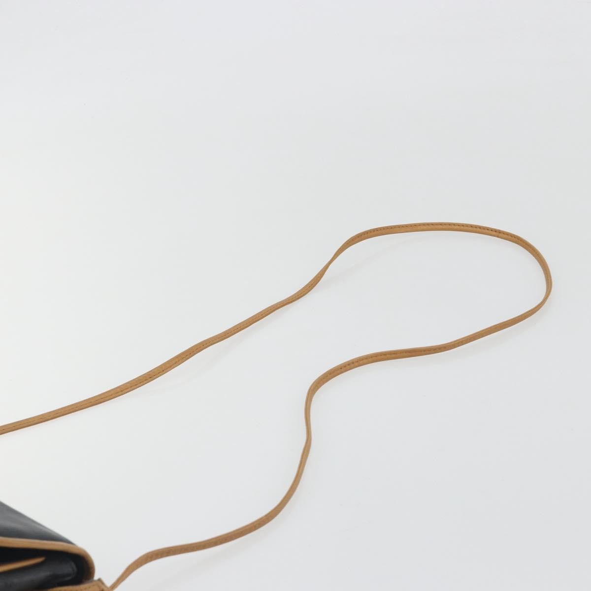 Celine Vintage Leather, Black, Leather, Shoulder Bag