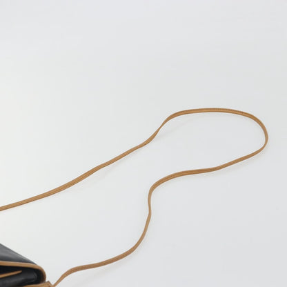Celine Vintage Leather, Black, Leather, Shoulder Bag