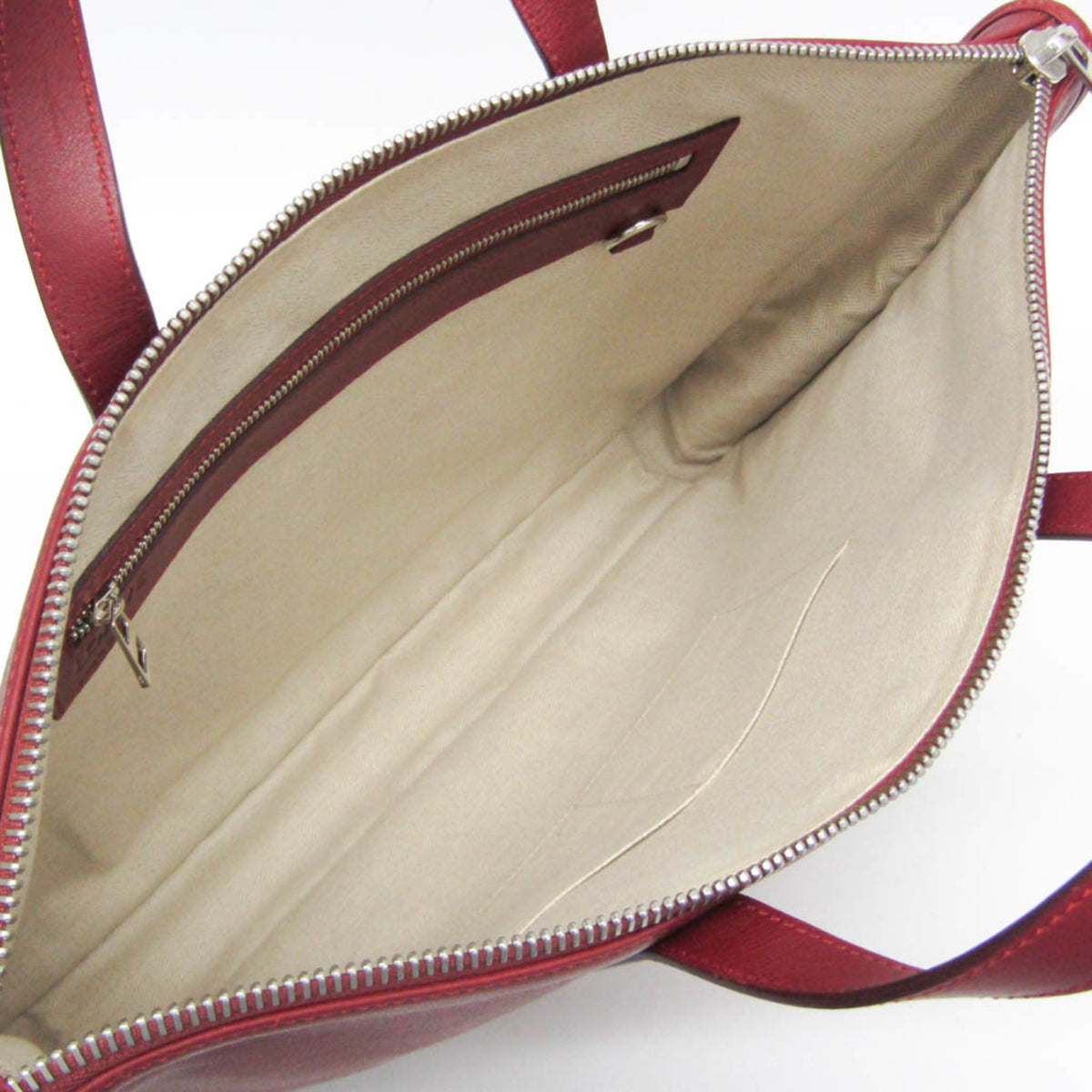 Loewe Toledo Leather, Red, Leather, Briefcase