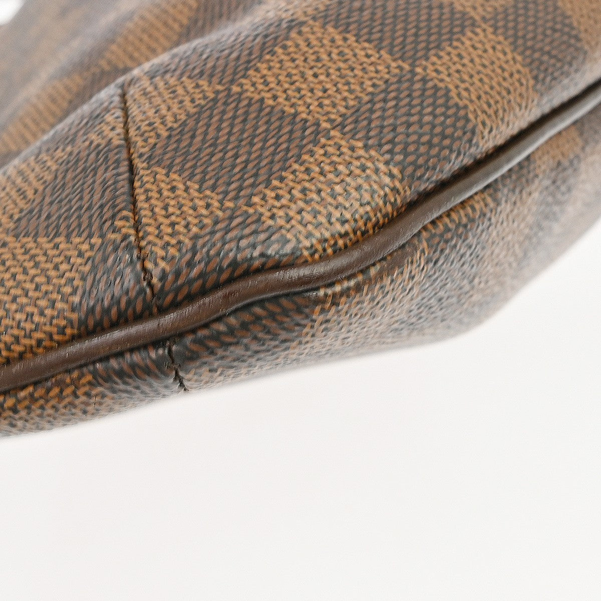 Louis Vuitton Bloomsbury Damier, Brown, Canvas, Handbag