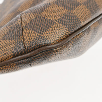 Louis Vuitton Bloomsbury Damier, Brown, Canvas, Handbag