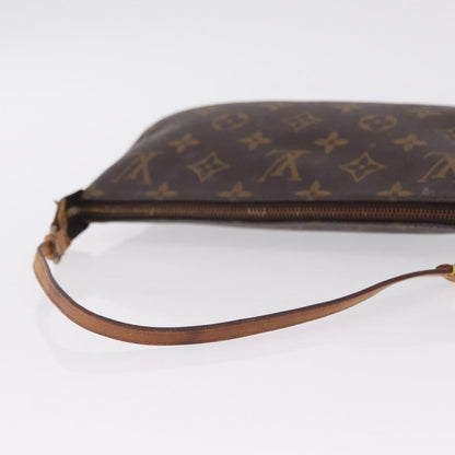 Louis Vuitton Pochette Accessoires Monogram Canvas, Brown, Canvas, Clutch
