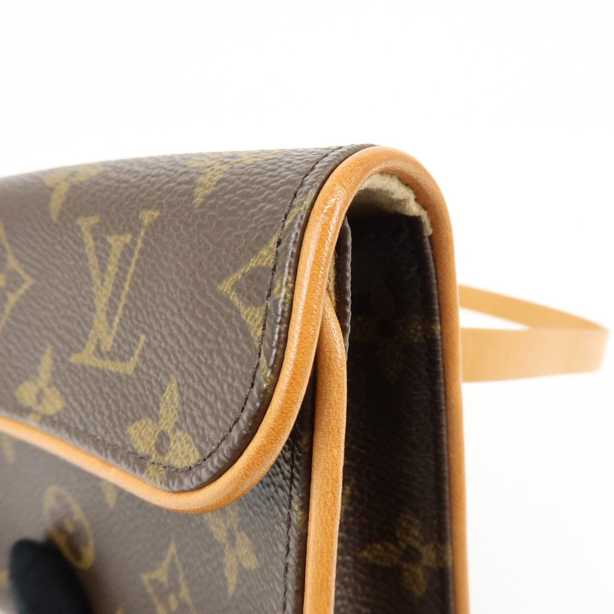 Louis Vuitton Florentine Waist Monogram Canvas, Brown, Canvas, Handbag