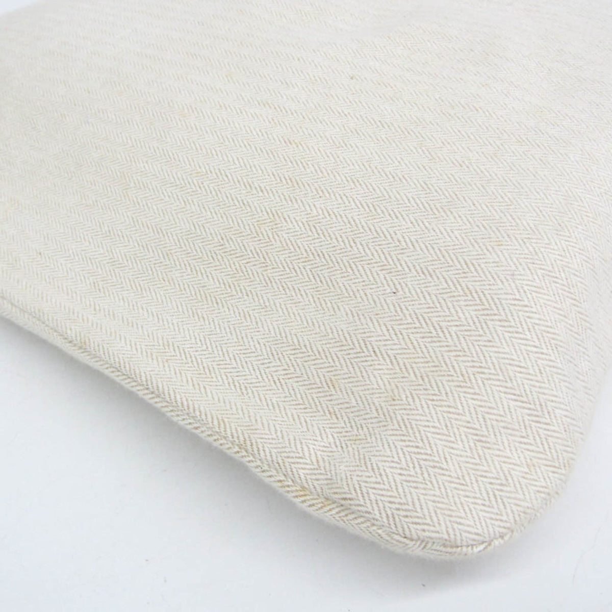Hermes Aline Toile, Beige, Cotton, Shoulder Bag