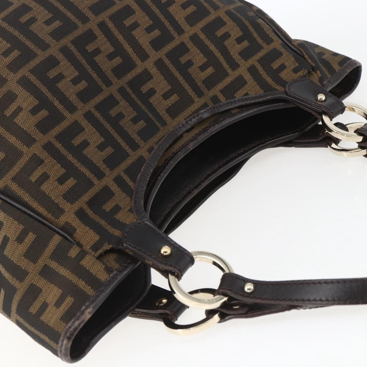 Fendi Chef Zucca Canvas, Brown, Canvas, Tote Bag