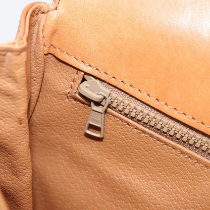 Celine Vintage Macadam Canvas and Leather, Beige, Canvas, Shoulder Bag