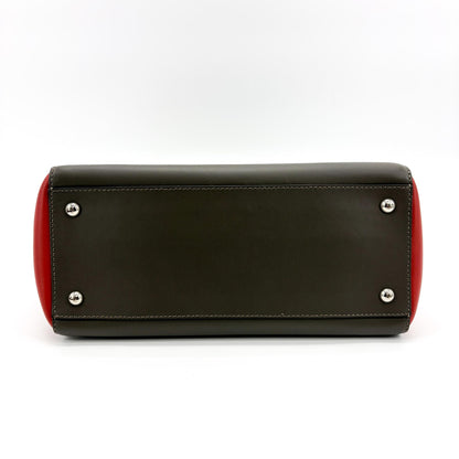 Fendi DotCom Click Quilted Leather, Multicolour, Leather, Shoulder Bag