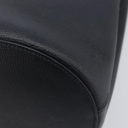 Burberry Lorne Bucket Leather, Black, Leather, Handbag