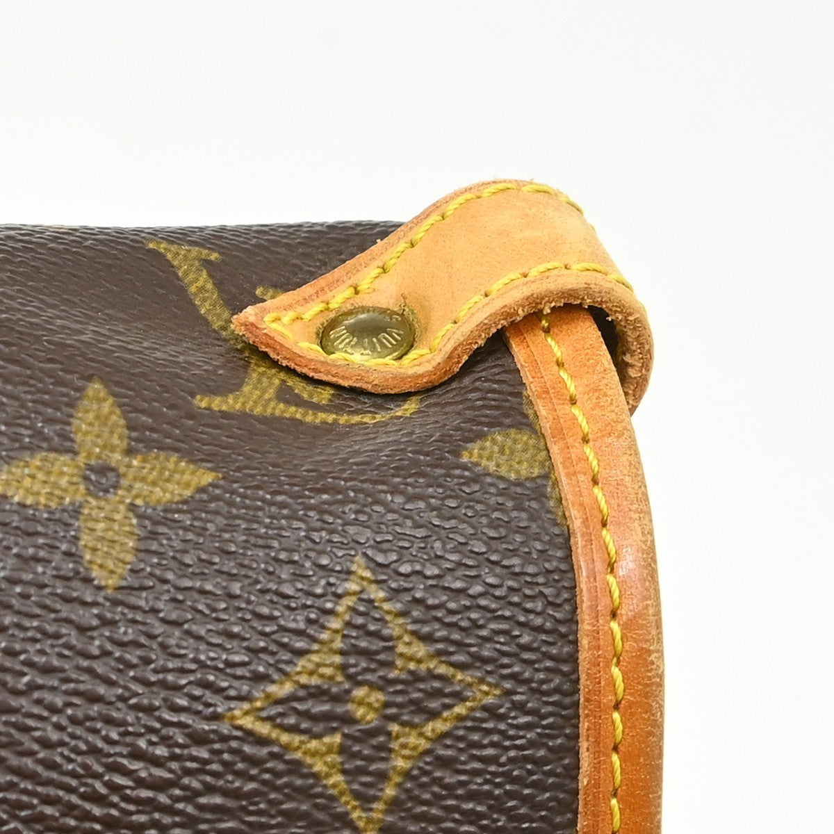 Louis Vuitton Saumur Monogram, Brown, Canvas, Shoulder Bag