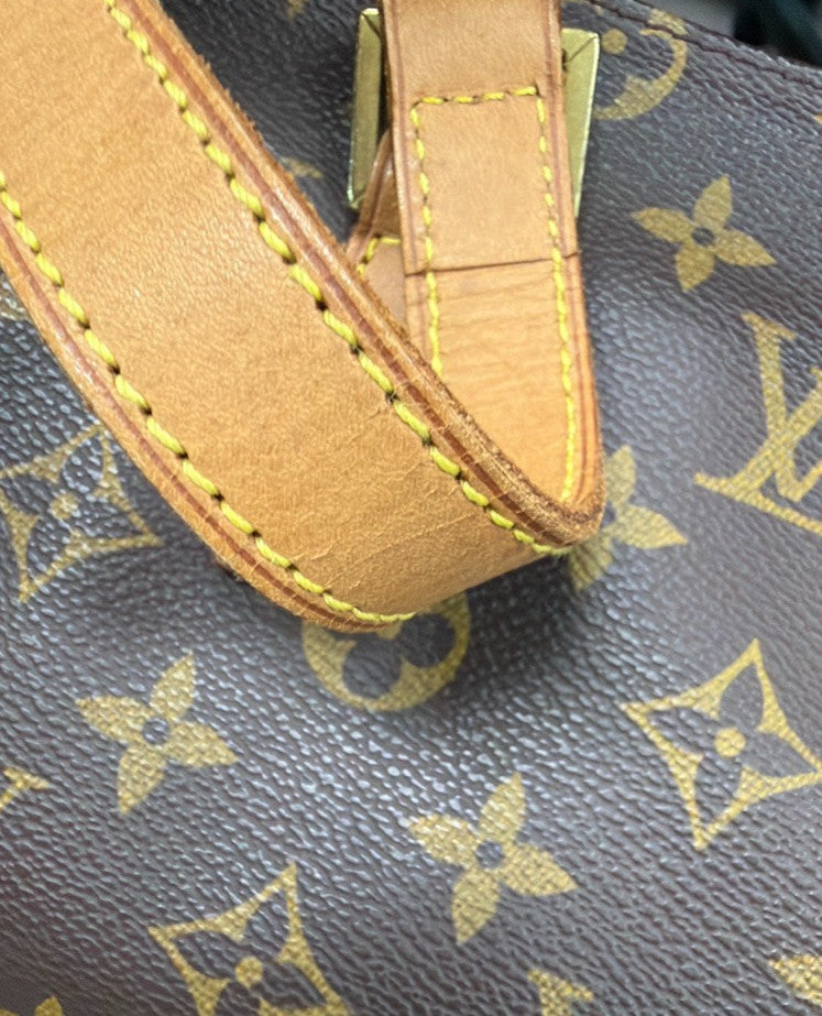 Louis Vuitton Cabas Piano Monogram Canvas, Brown, Canvas, Tote Bag