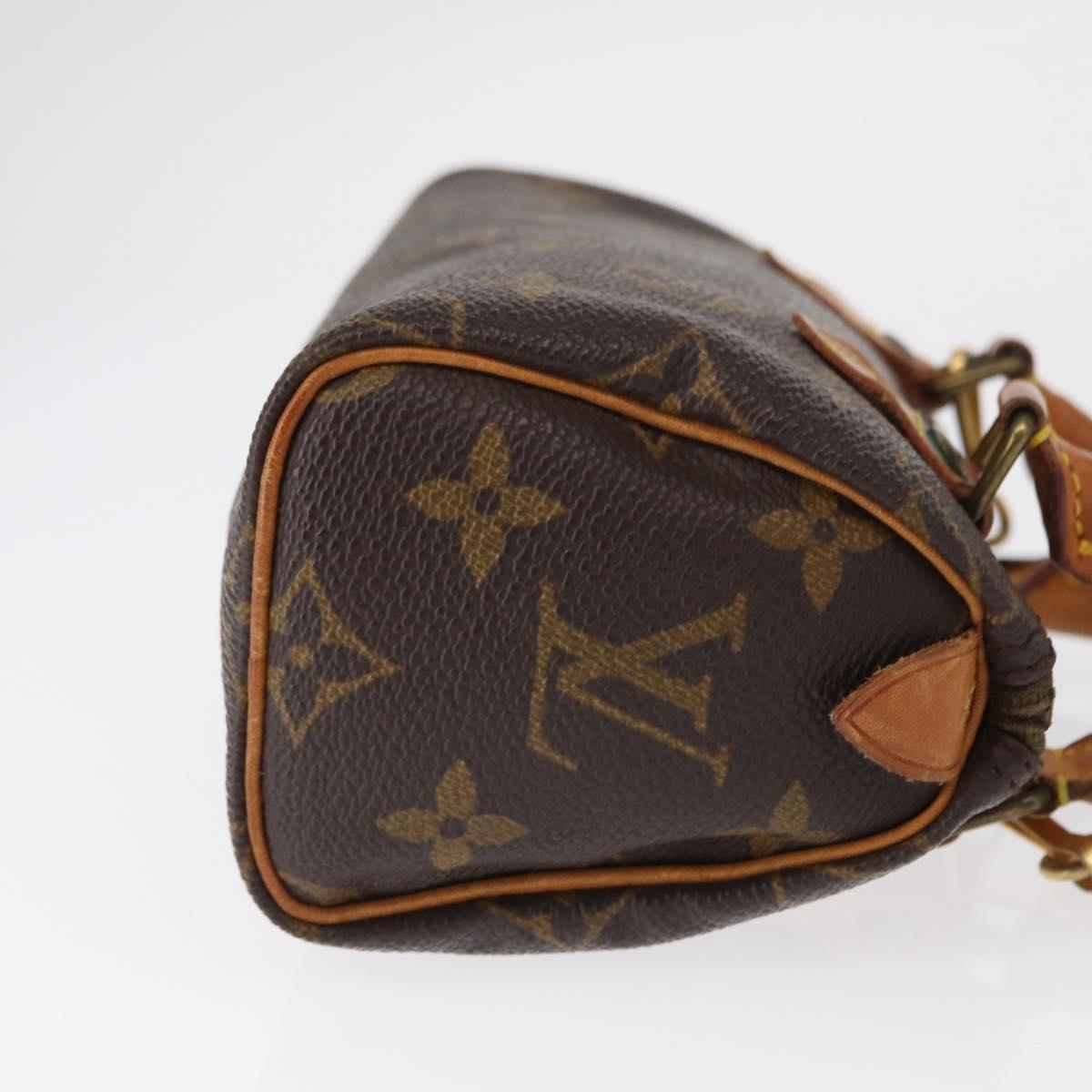 Louis Vuitton Speedy Mini HL Handbag Monogram Canvas, BROWN, CANVAS, Handbag