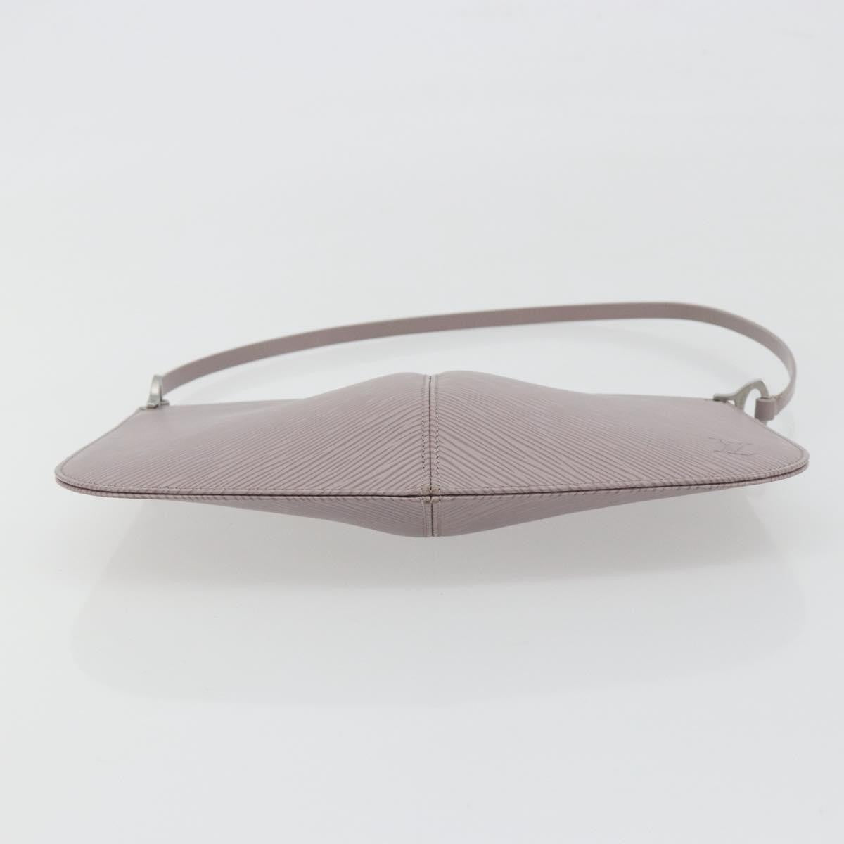 Louis Vuitton Demi Lune Pochette Epi Leather, Purple, Leather, Clutch
