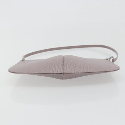 Louis Vuitton Demi Lune Pochette Epi Leather, Purple, Leather, Clutch