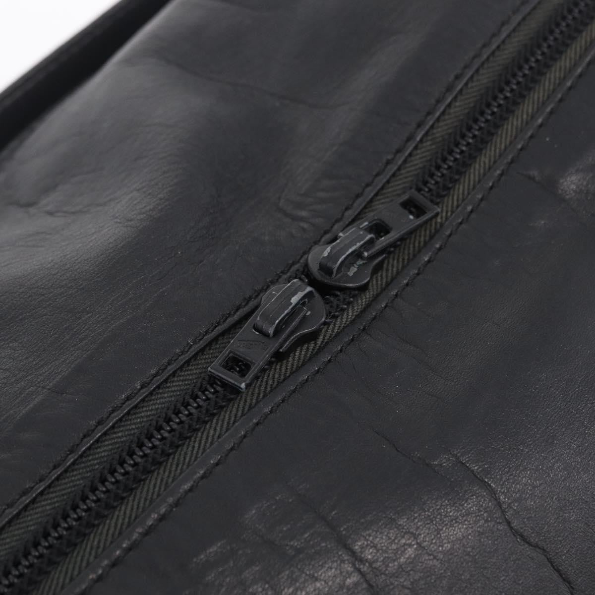 Loewe Travel Line Boston, Black, Leather, Travel Bag