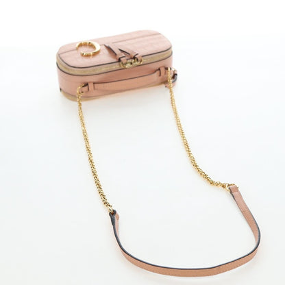 Chloe C Vanity Leather, Pink, Leather, Handbag