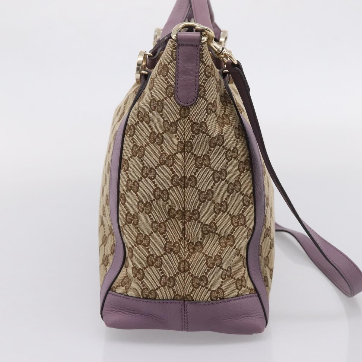 Gucci Shoulder Canvas, Beige, Canvas, Shoulder Bag