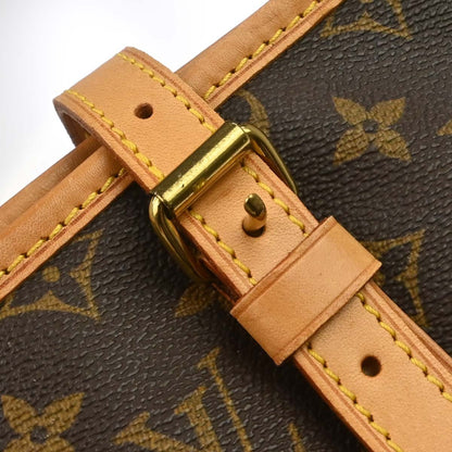 Louis Vuitton Bucket Monogram Canvas, Brown, Canvas, Handbag