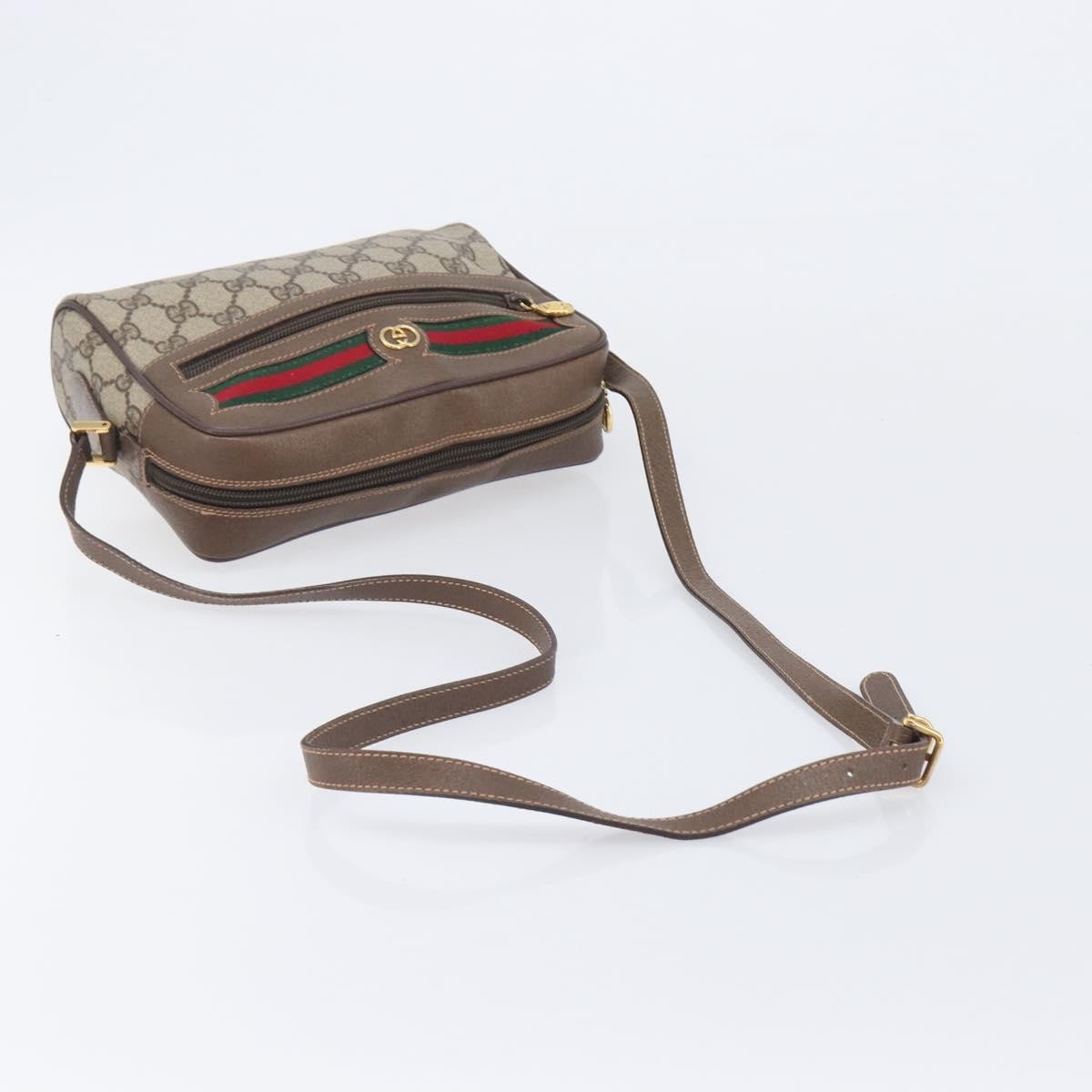 Gucci Ophidia Shoulder Bag NM GG Coated Canvas, Beige, Canvas, Shoulder Bag