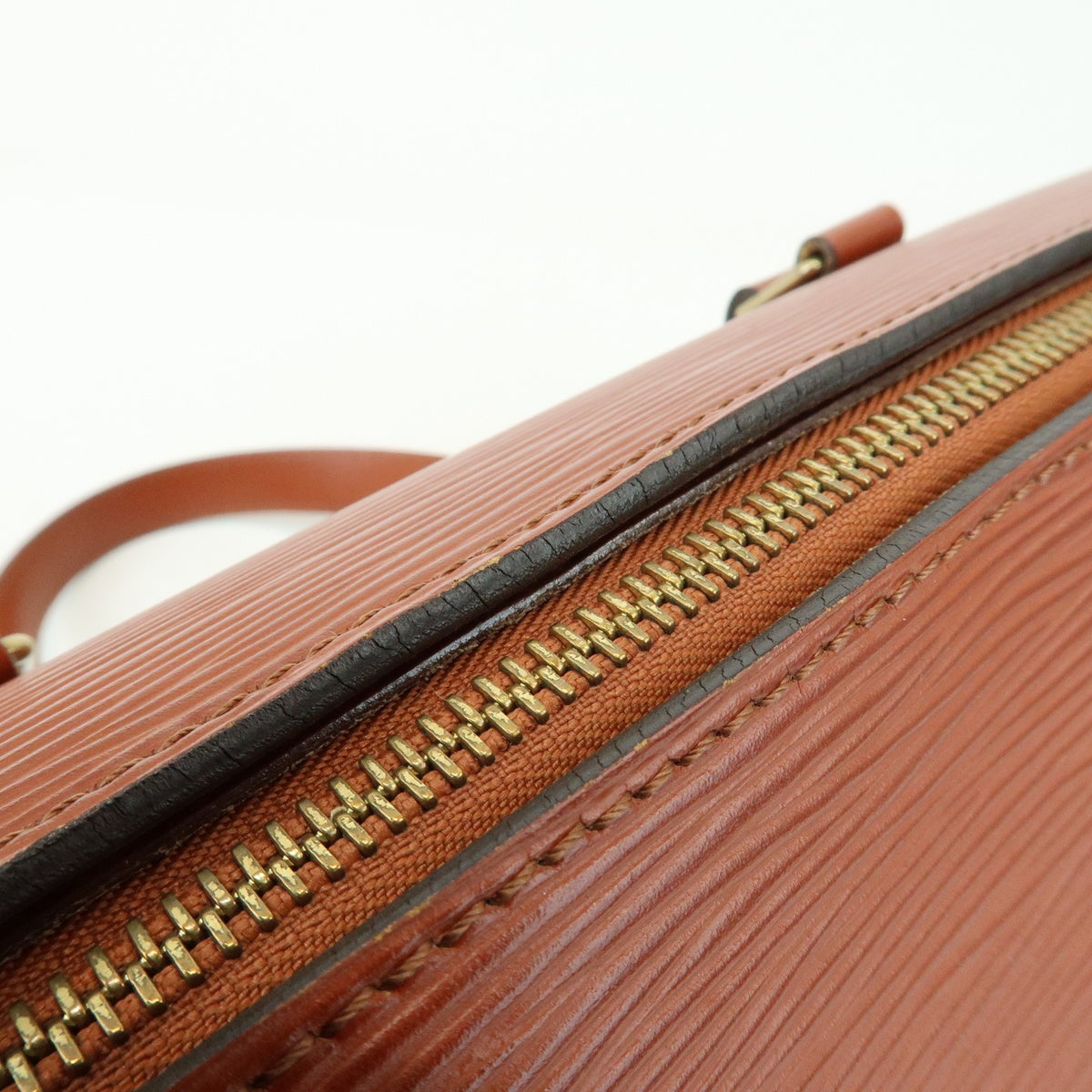 Louis Vuitton Soufflot Epi Leather, Brown, Leather, Tote Bag