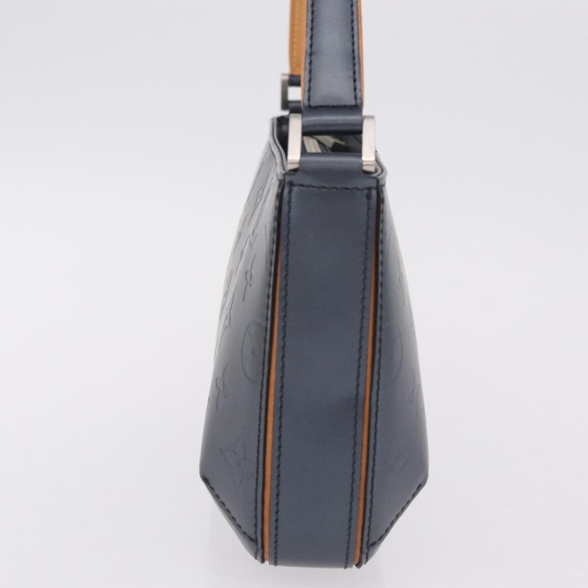 Louis Vuitton Mat Fowler Monogram Vernis, Navy, Canvas, Handbag
