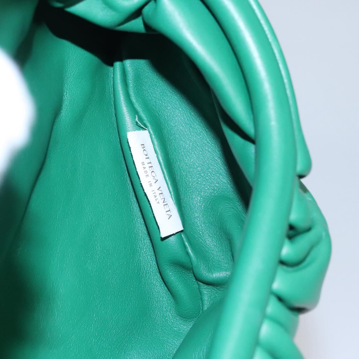 Bottega Veneta The Chain Pouch Leather, Green, Leather, Clutch