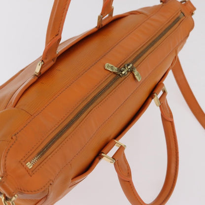 Louis Vuitton Dhanura Epi Leather, Orange, Leather, Handbag