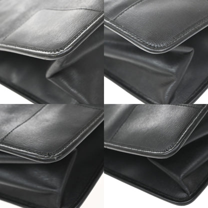 Gucci Business Leather, Black, Leather, Handbag